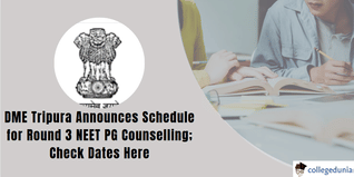 Tripura NEET PG Counselling: Round 3 Schedule Announced; Check Dates Here